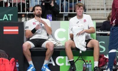 Ernests Gulbis un Kārlis Ozoliņš