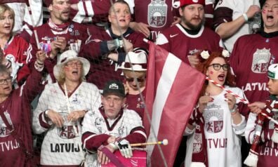 Latvijas hokeja izlases līdzjutēji
