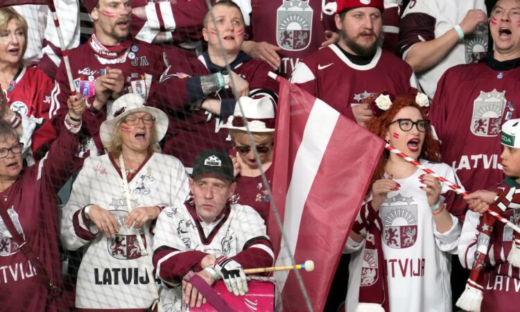 Latvijas hokeja izlases līdzjutēji