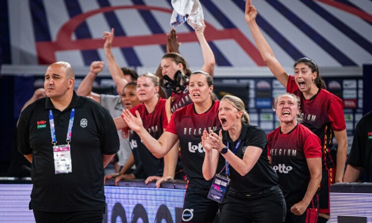 Beļģijas sieviešu basketbola izlase