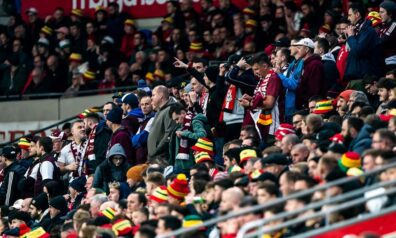 Latvijas futbola izlases fani