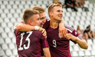 Latvijas U21 futbola izlase