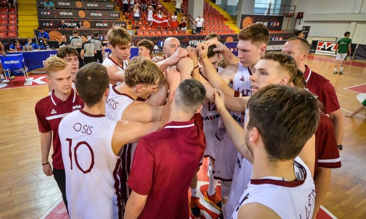 Latvijas U20 basketbola izlase