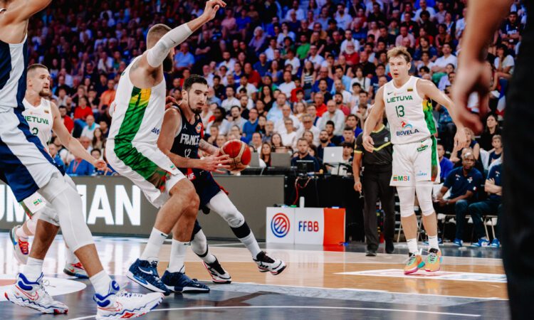 Francijas un Lietuvas basketbola izlases