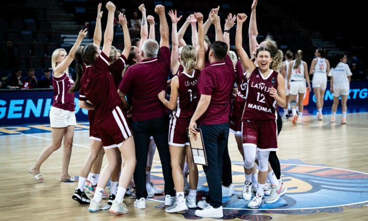 Latvijas U20 sieviešu basketbola izlase