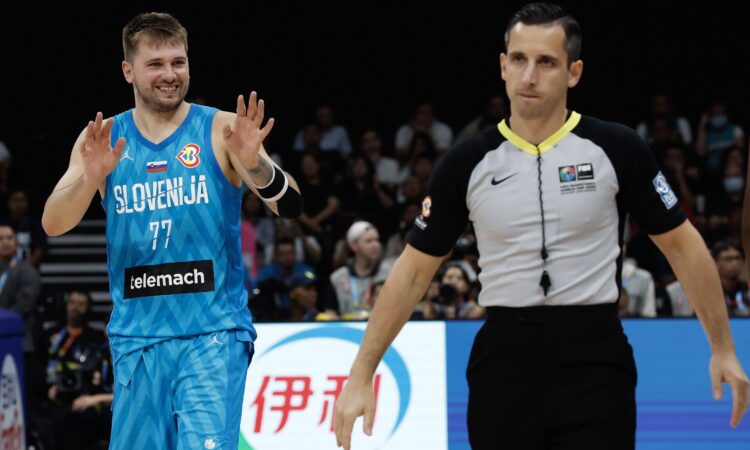 Luka Dončičs un Gatis Saliņš