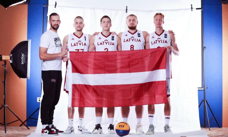 Latvijas U23 3x3 basketbola izlase