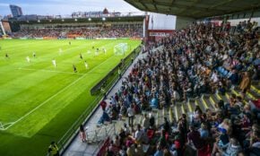 "Skonto" stadions spēlē Latvijas - Turcija