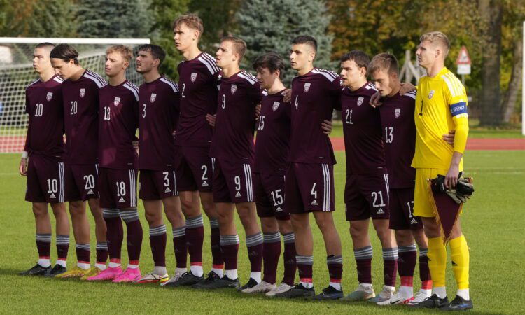 Latvijas U21 futbola izlase