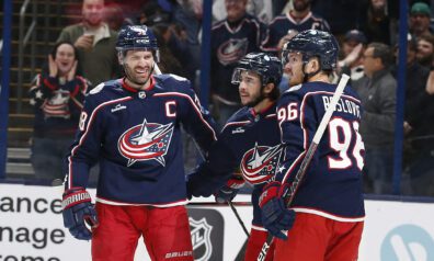 Merzļikins nespēlē, “Blue Jackets” trešais zaudējums pēc kārtas