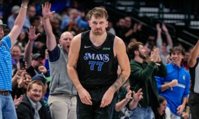 Dončičs dominē, “Mavs” tuvu 150 gūtiem punktiem uzvarā