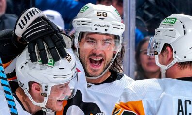 Letangam sešas rezultatīvas piespēles “Penguins” graujošā uzvarā pār “Islanders”