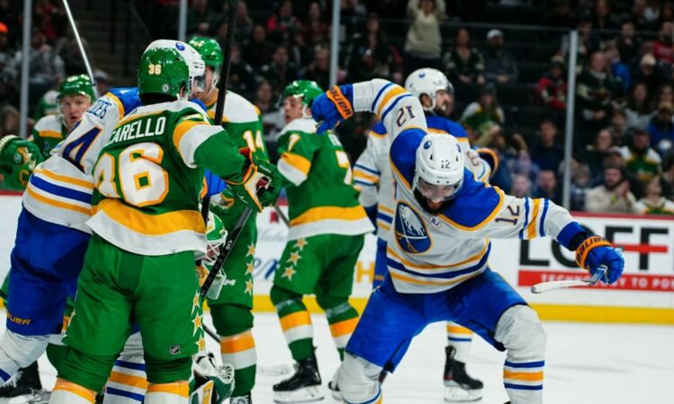 Bufalo Sabres un Minesotas WIld