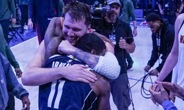 Luka Dončics un Kairijs Ērvings
