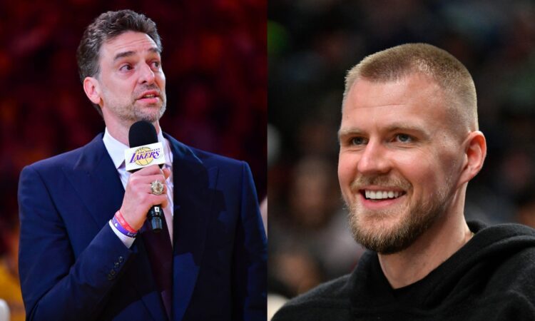 Pau Gasols un Kristaps Porziņģis