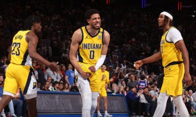 “Pacers” izdemolē “Knicks” septītajā mačā un pievienojas “Celtics” Austrumu finālā