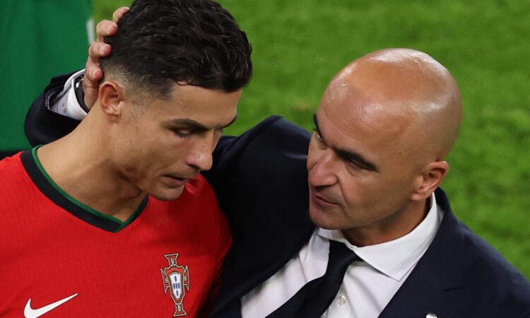 Krištianu Ronaldu un Roberto Martiness