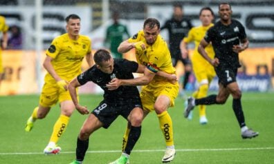 Jānis Ikaunieks pret Bodo/Glimt