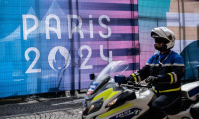 Policists Parīzes olimpiskajās spēlēs