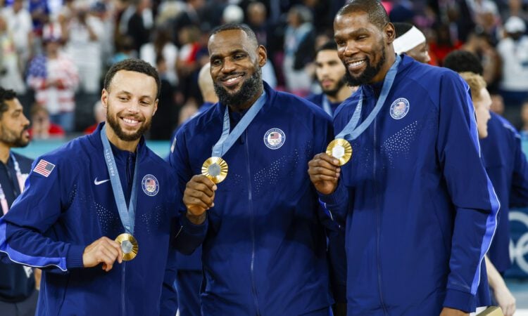 Stefans Karijs, Lebrons Džeimss un Kevins Durants
