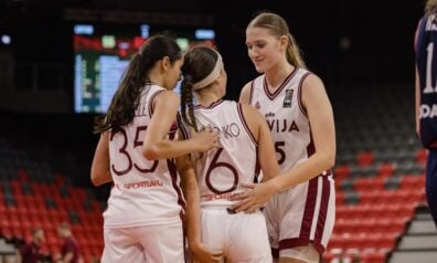 U16 basketbolistes EČ tiek pie pirmā panākuma