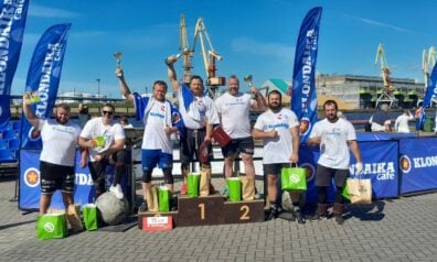 “Klondaika Latvijas čempionāts spēkavīriem 2024” Ventspils posmā labākais izrādās Krievelis