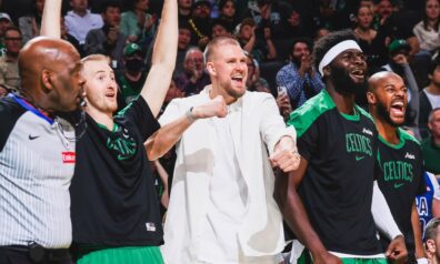 “Celtics” spēlē ar pilnu jaudu un pārbaudes mačā pārbrauc pāri “76ers”