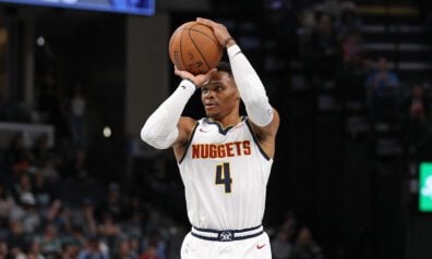 Vestbruks ieiet NBA vēsturē, “Nuggets” pieveic “Grizzlies”