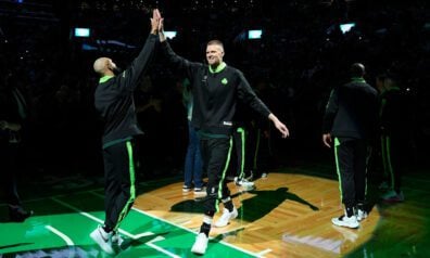 Porziņģis par pirmo spēli, savu ietekmi “Celtics” un sezonas turpmāko plānu