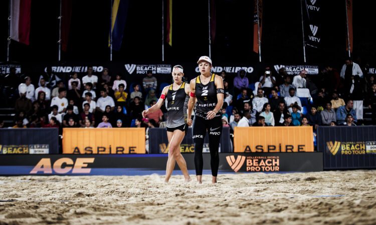 Tīna Graudiņa un Anastasija Samoilova