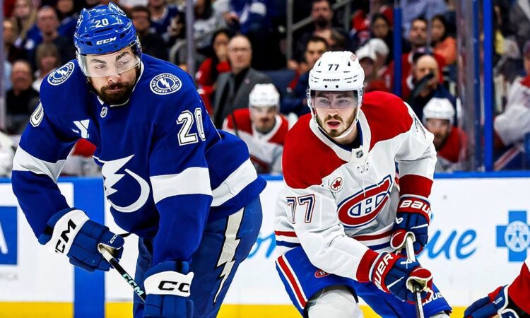 Lightning pret Canadiens