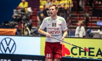 Florbola izlases uzbrucējs Kovaļevskis: Lai kur tu spēlētu, tāpat būs jāstrādā pamatdarbs