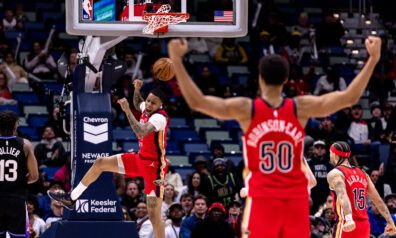 “Pelicans” neticami atspēlējas un ieiet komandas vēsturē