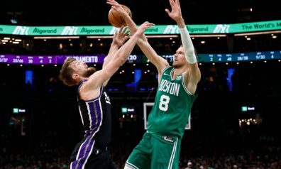 Domants Sabonis un Kristaps Porziņģis
