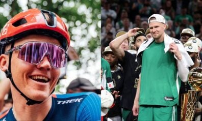 Toms Skujiņš un Kristaps Porziņģis