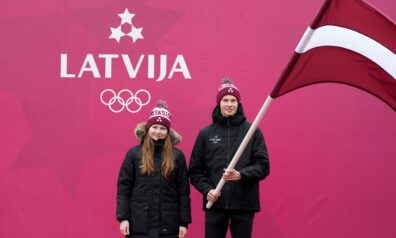 Laura Alziņa un Bruno Bilāns