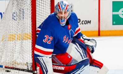 “Rangers” vārtsargs raksta vēsturi un svin 400. uzvaru NHL karjerā