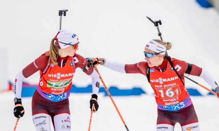Latvijas biatlonistes
