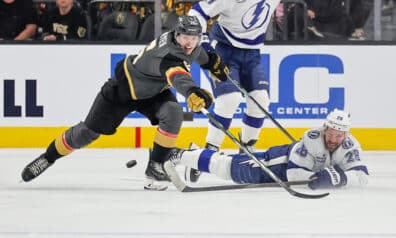 Girgensons turpina būt agresīvs pret “Golden Knights”
