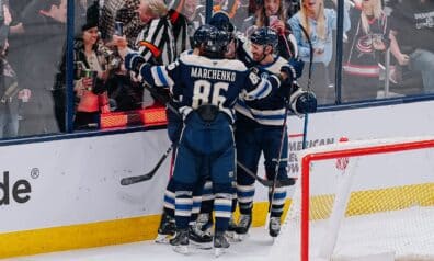 “Blue Jackets” sezonu noslēdz ar graujošu uzvaru pār “Islanders”