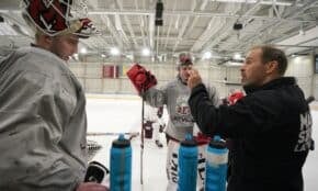 Bruno Brūveris, Ēriks Vītols un Artūrs Irbe