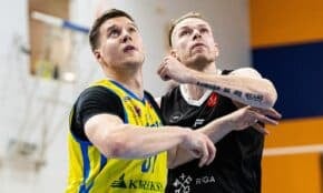 Edvards Mežulis un Māris Gulbis