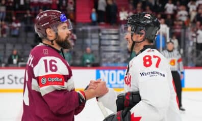 Kaspars Daugaviņš un Sidnijs Krosbijs