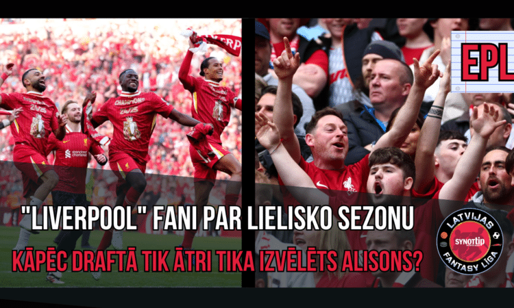 Romanovskis un citi “Liverpool” fani analizē čempiones sezonu | EPL #32