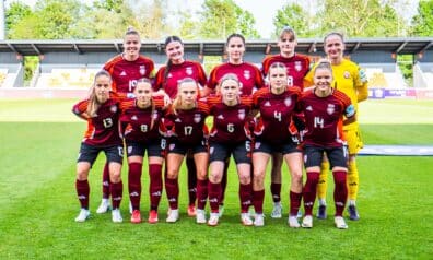 Latvijas sieviešu futbola izlase