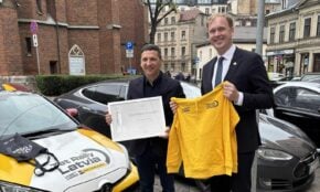 Raimonds Strokšs un Viktors Valainis