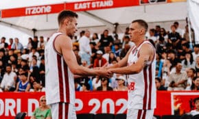 Kristaps Gludītis un Nauris Miezis