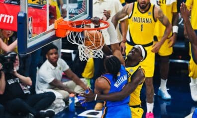 Indiānas Pacers pret Oklahomasitijas Thunder