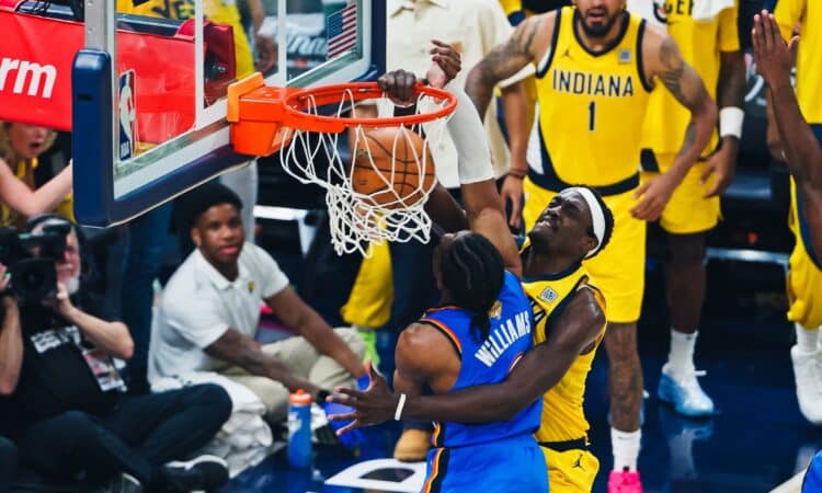 Indiānas Pacers pret Oklahomasitijas Thunder