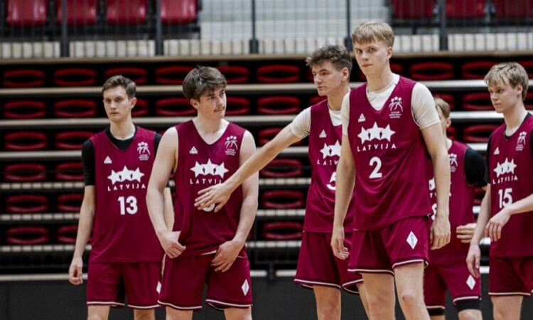 Latvijas U20 basketbola izlase